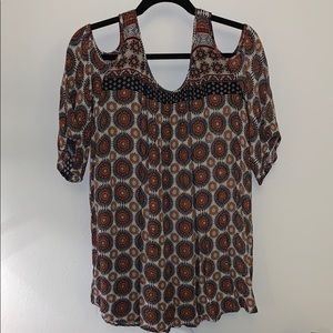 Printed tunic/dress